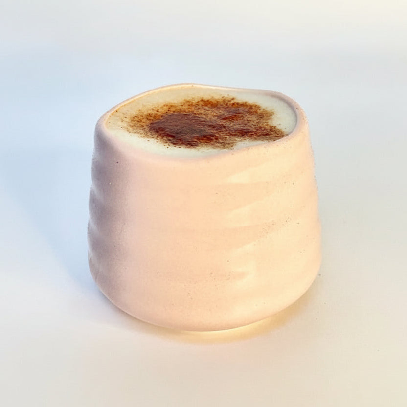 Blush ceramic coffee mug